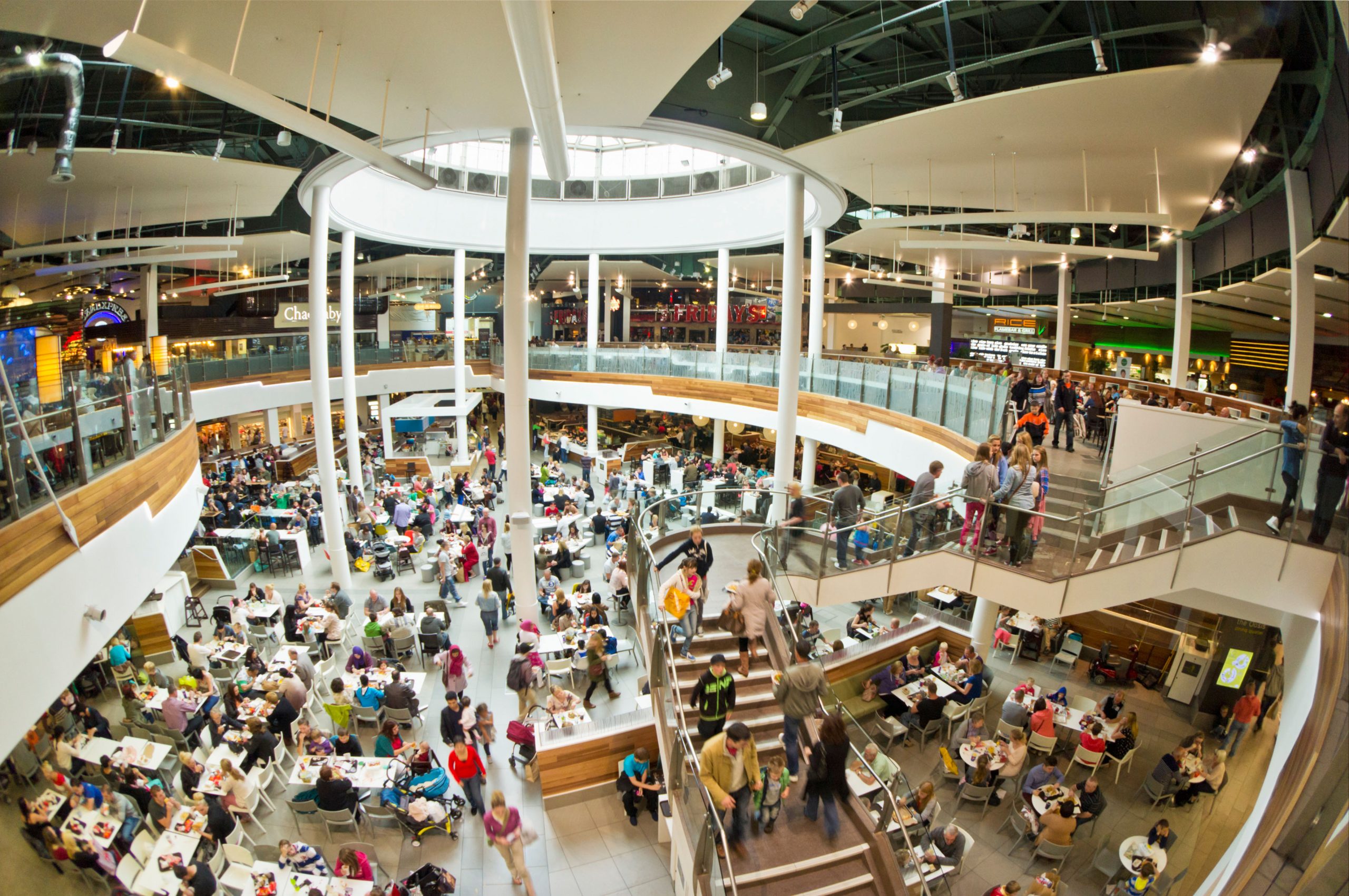 Meadowhall shopping centre in Sheffield was 50 per cent-owned by British Land until recently; warehouses and student accommodation are now more profitable than struggling retail